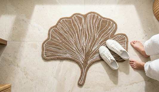 Ginkgo Leaf Indoor Door Mat