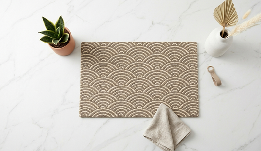 Ocean Wave Indoor Door Mat